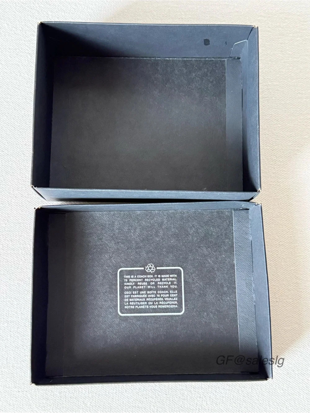 Coach Packaging Supplies Extra Small Sized packaging set for Coach Small Wallets